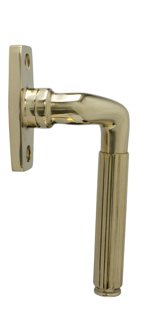 Vinduesgreb Rex, poleret blank messing uden lak • KYNER & Co - Copenhagenhomedesign
