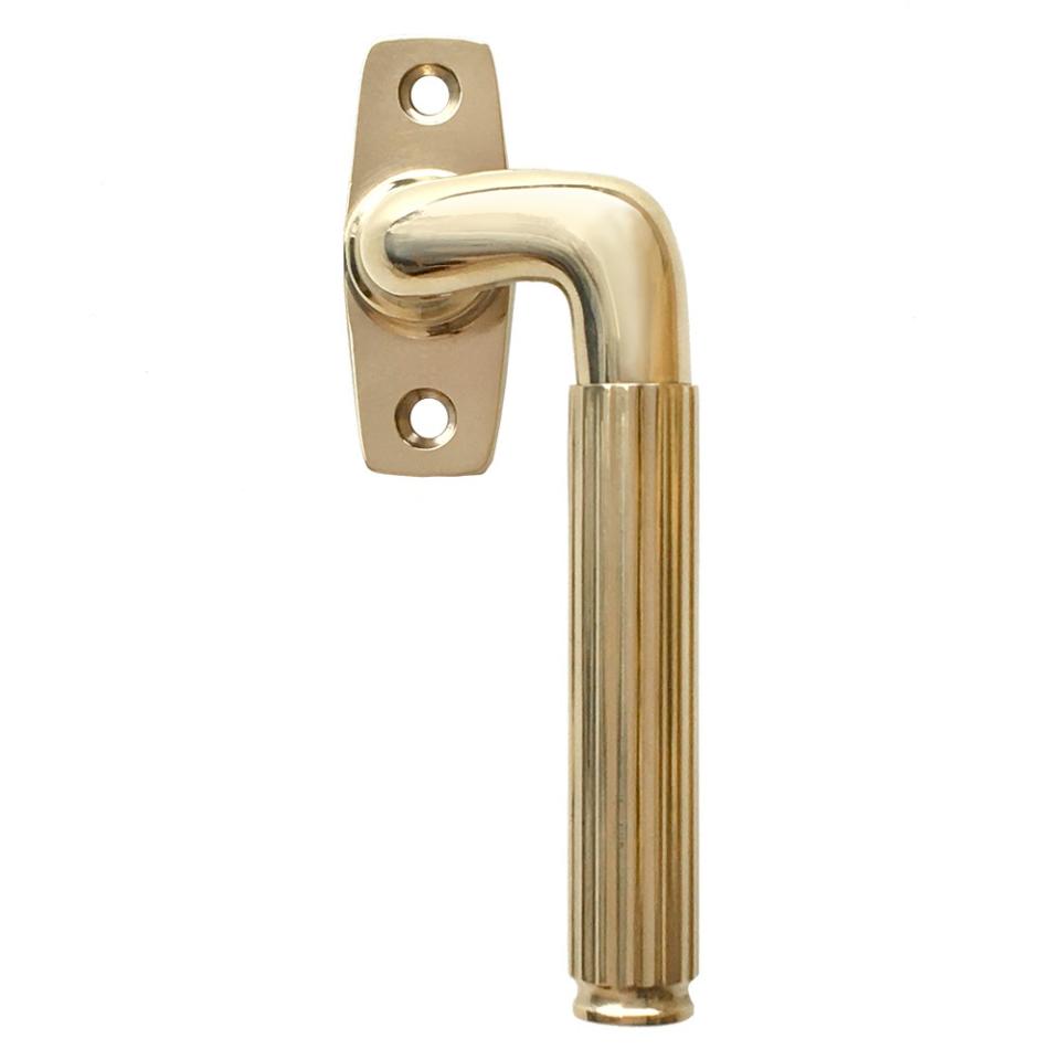 Vinduesgreb Rex, poleret blank messing uden lak • KYNER & Co - Copenhagenhomedesign
