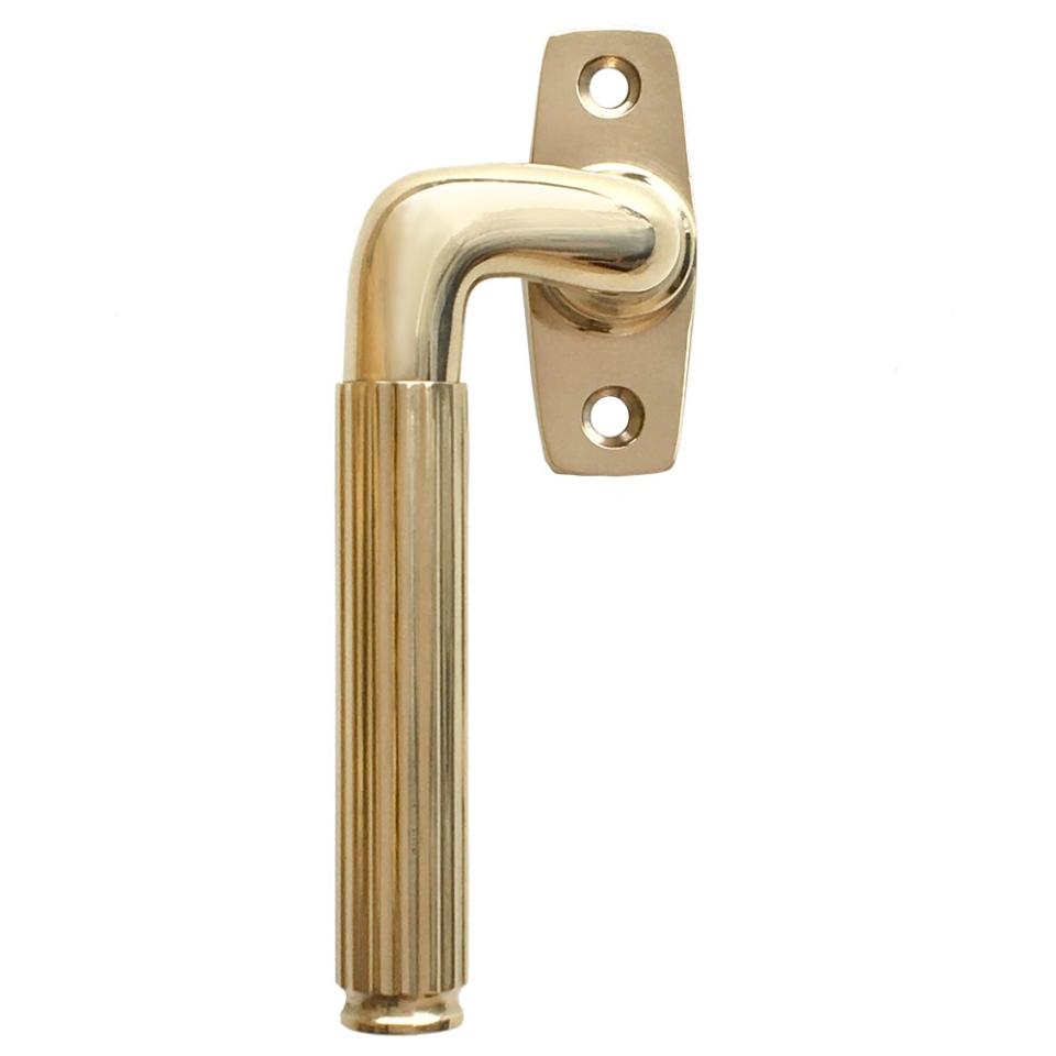 Vinduesgreb Rex, poleret blank messing uden lak • KYNER & Co - Copenhagenhomedesign