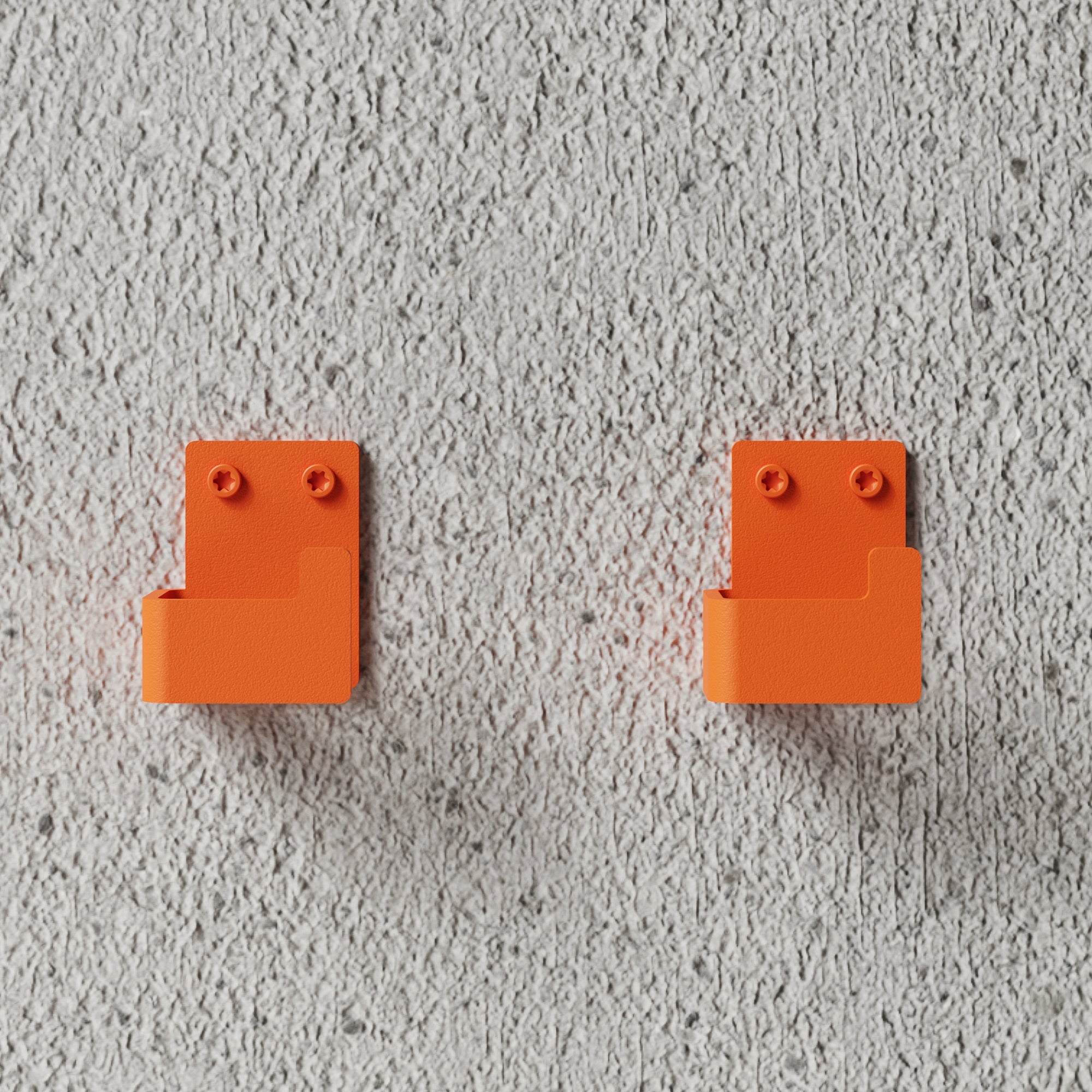 Badrumskrok, orange (2 st.) • NICHBA