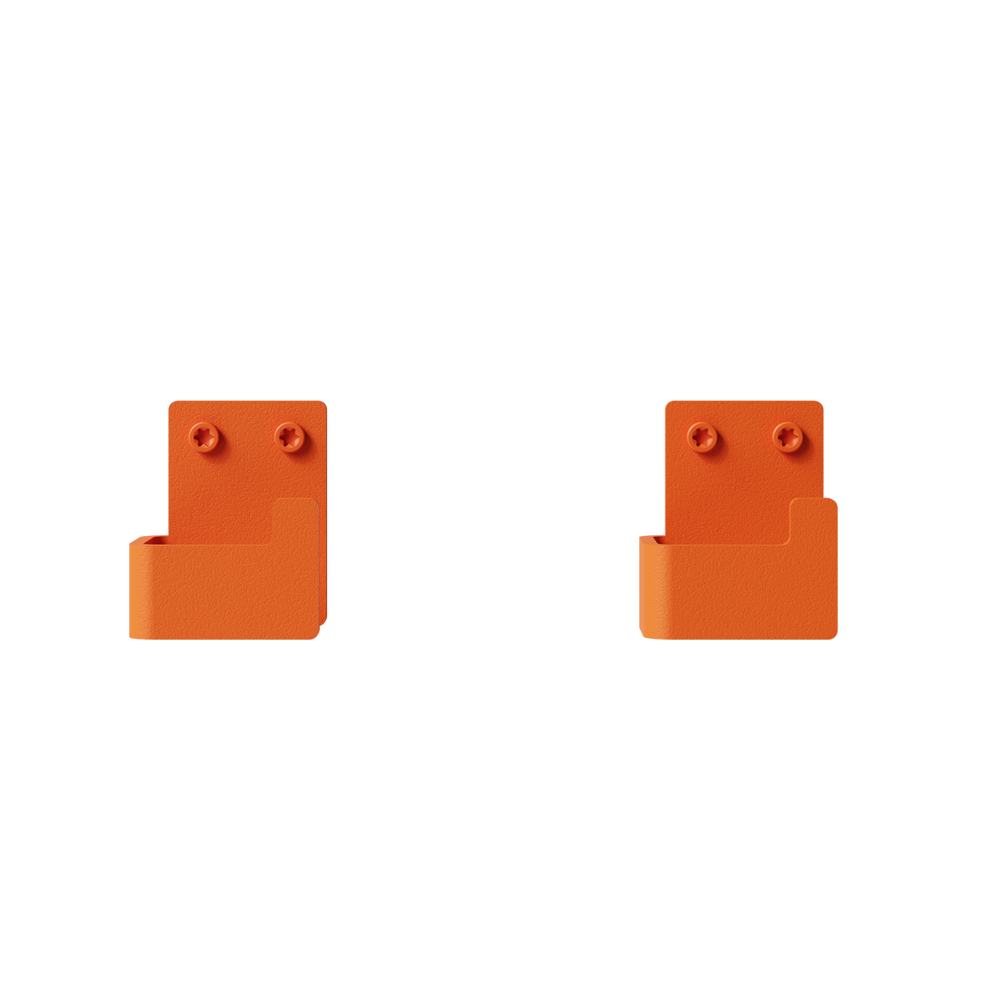 Badrumskrok, orange (2 st.) • NICHBA