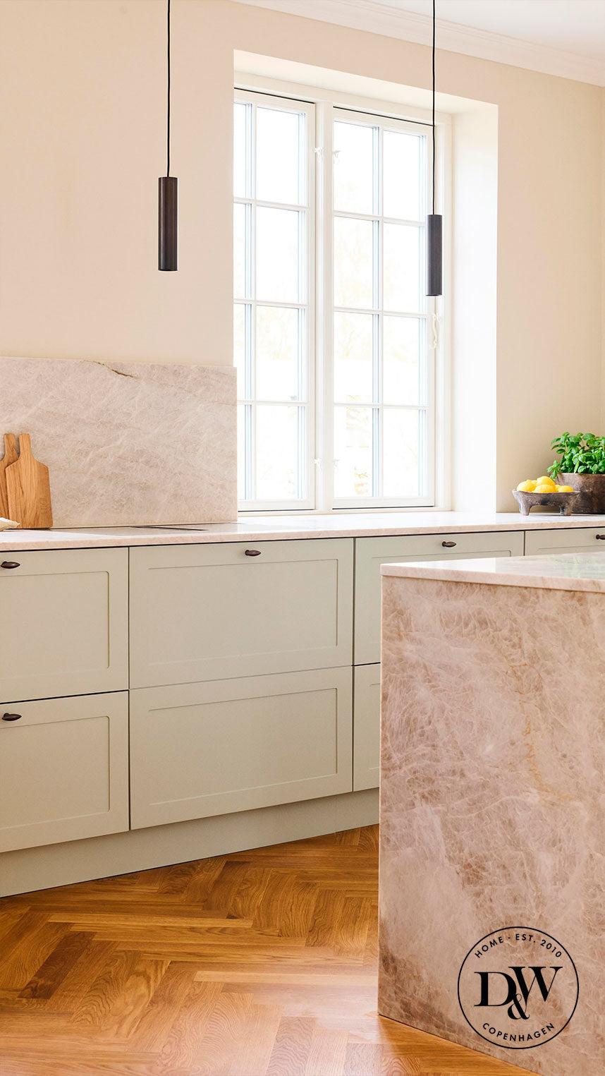 Möbelknopp i brons / brunerad mässing - Nyholm • Chr. Jørgensen - Copenhagenhomedesign