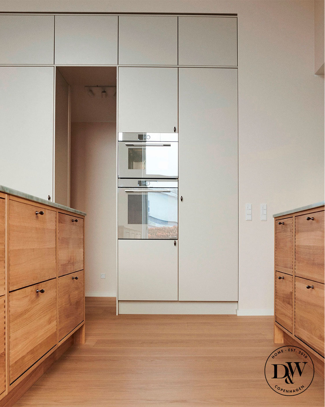 Möbelknopp i brons / brunerad mässing - Nyholm • Chr. Jørgensen - Copenhagenhomedesign