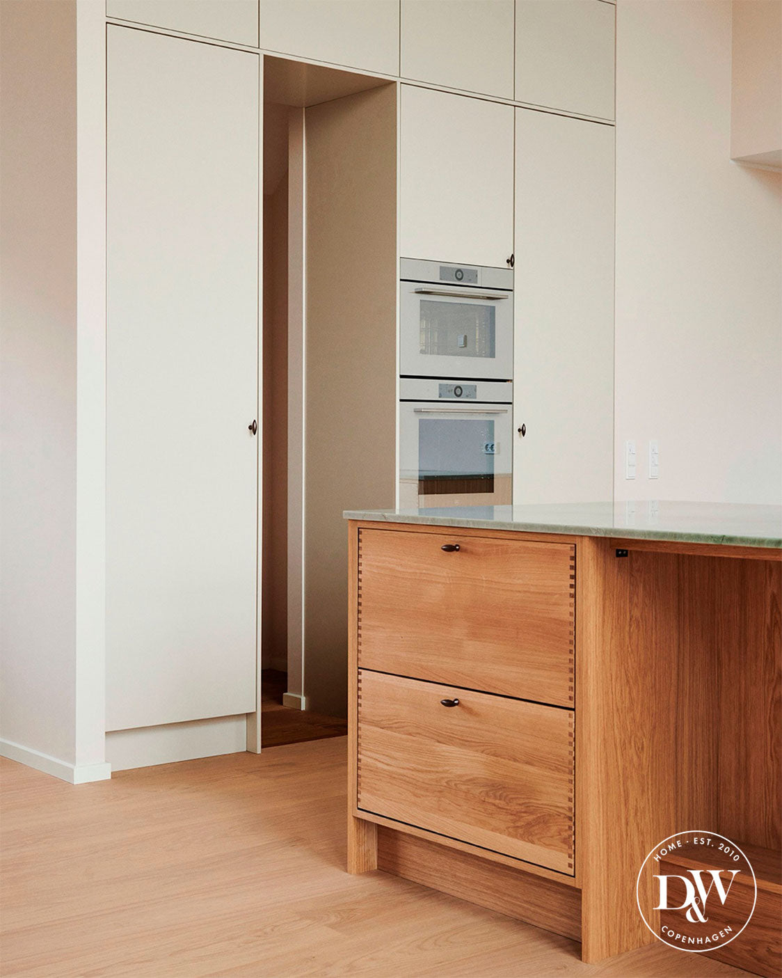 Möbelknopp i brons / brunerad mässing - Nyholm • Chr. Jørgensen - Copenhagenhomedesign