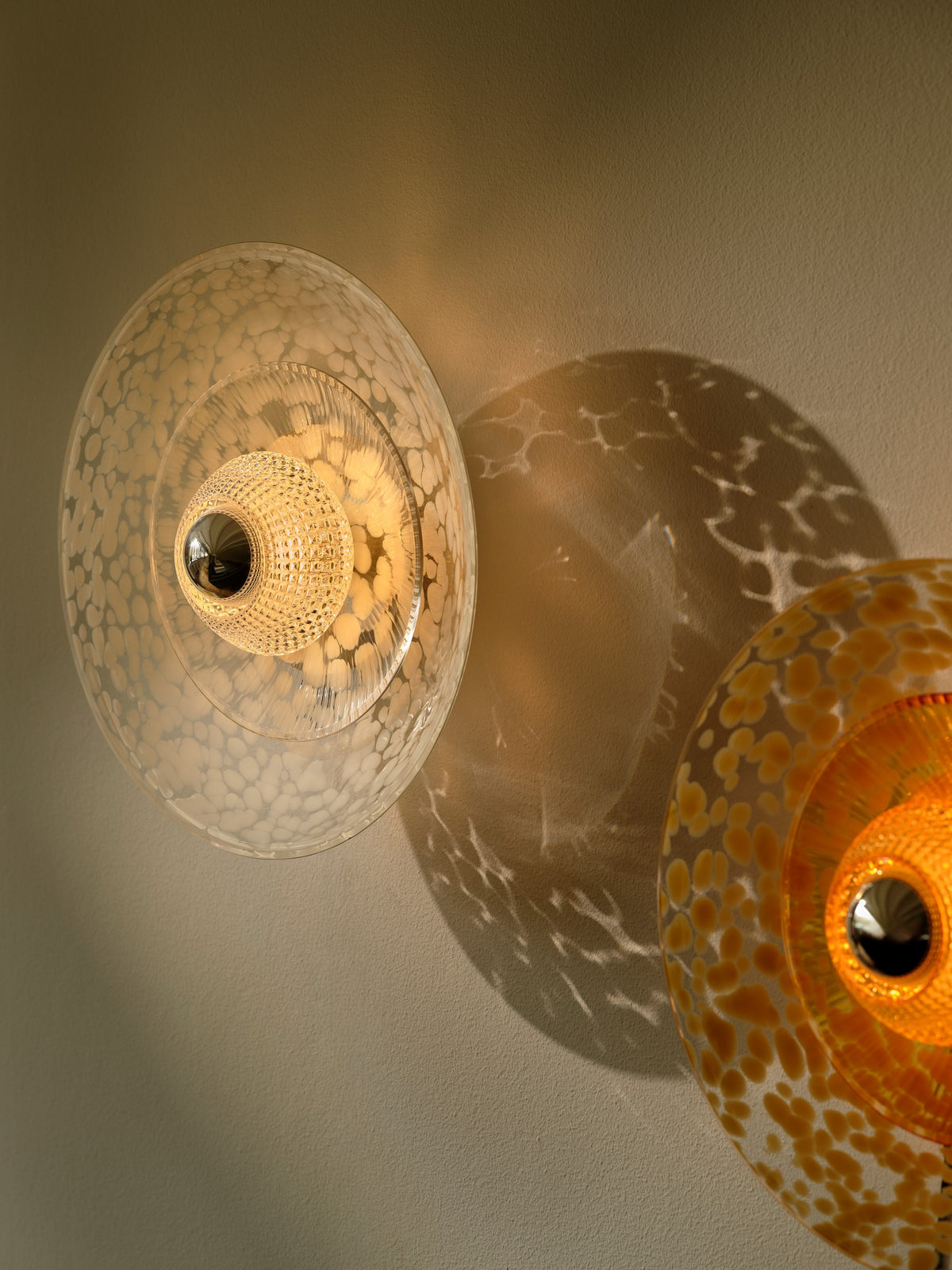 Disco Rama vägglampa, klar • Design by Us