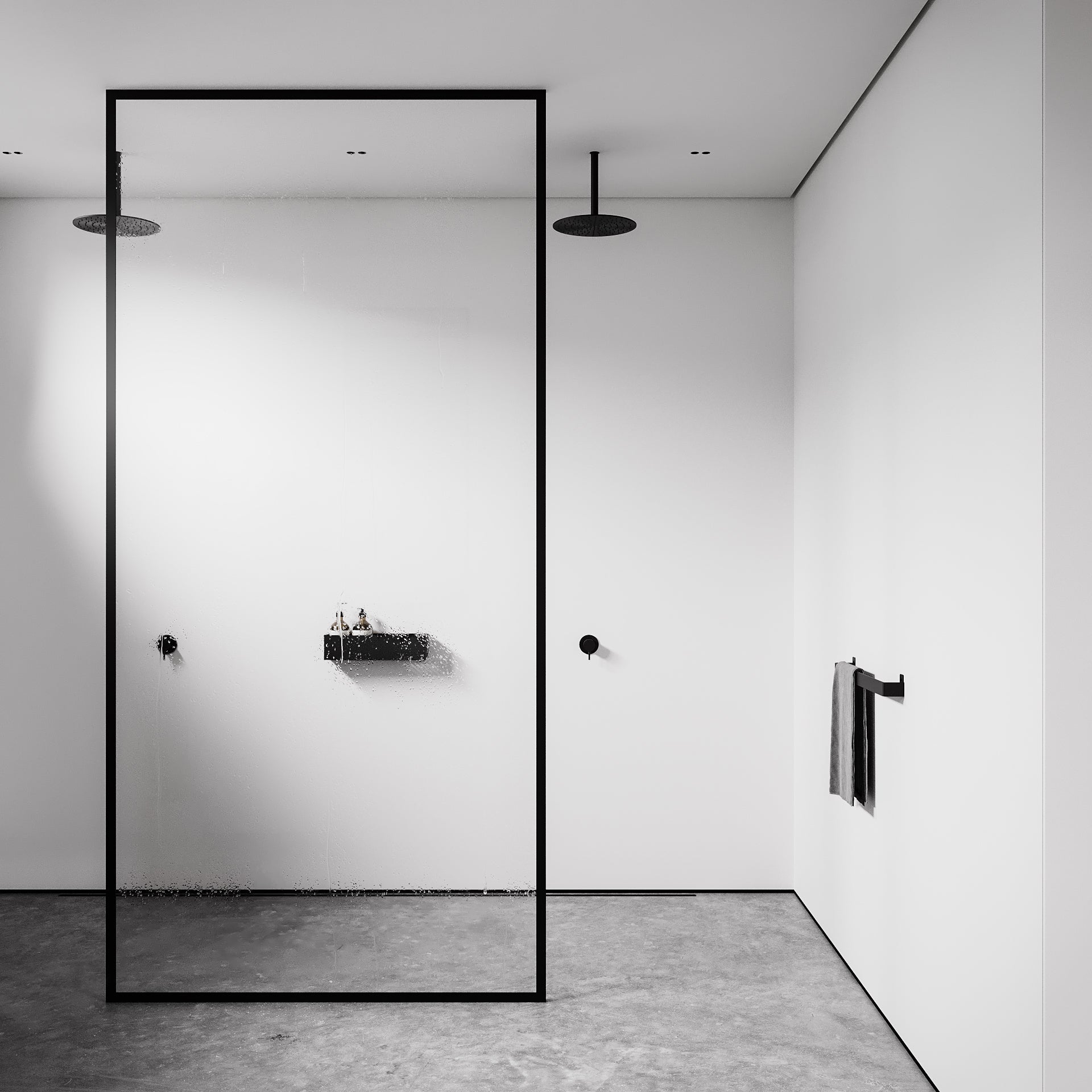 Duschhylla, svart • NICHBA