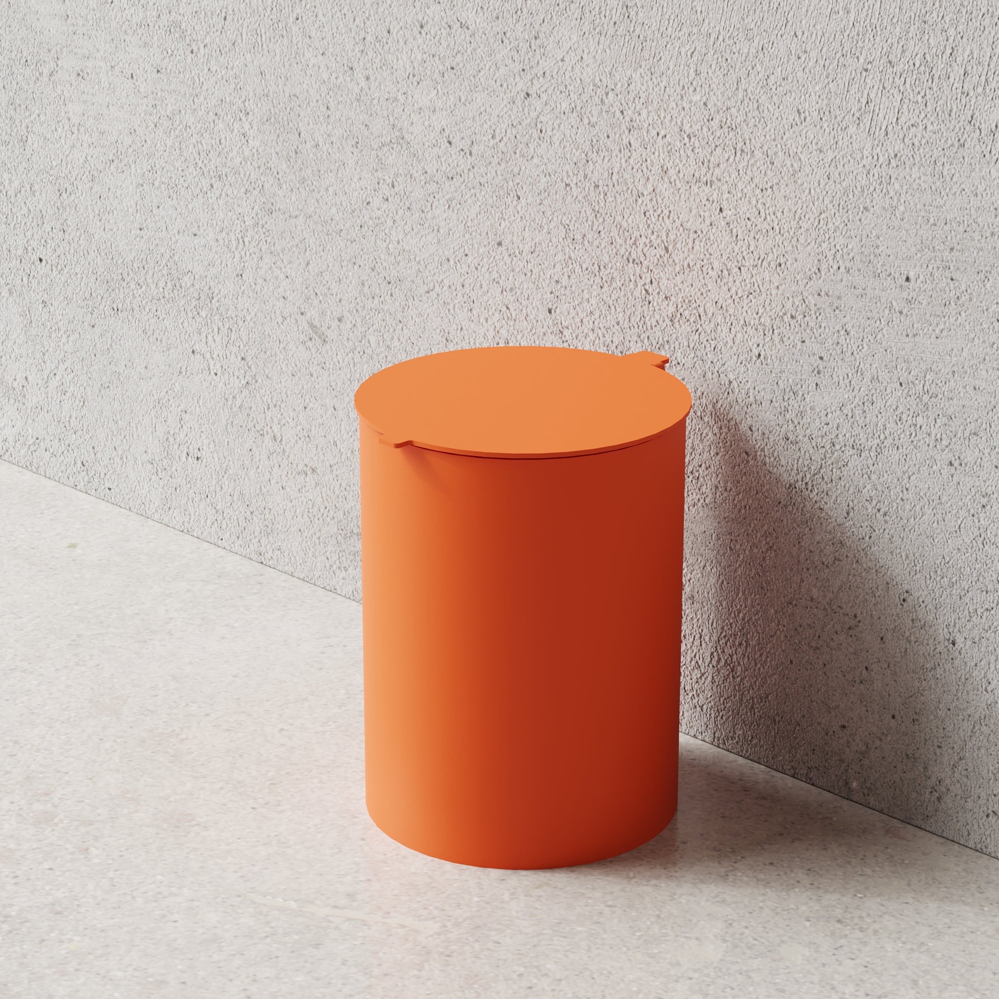 Toalettbehållare, orange • NICHBA