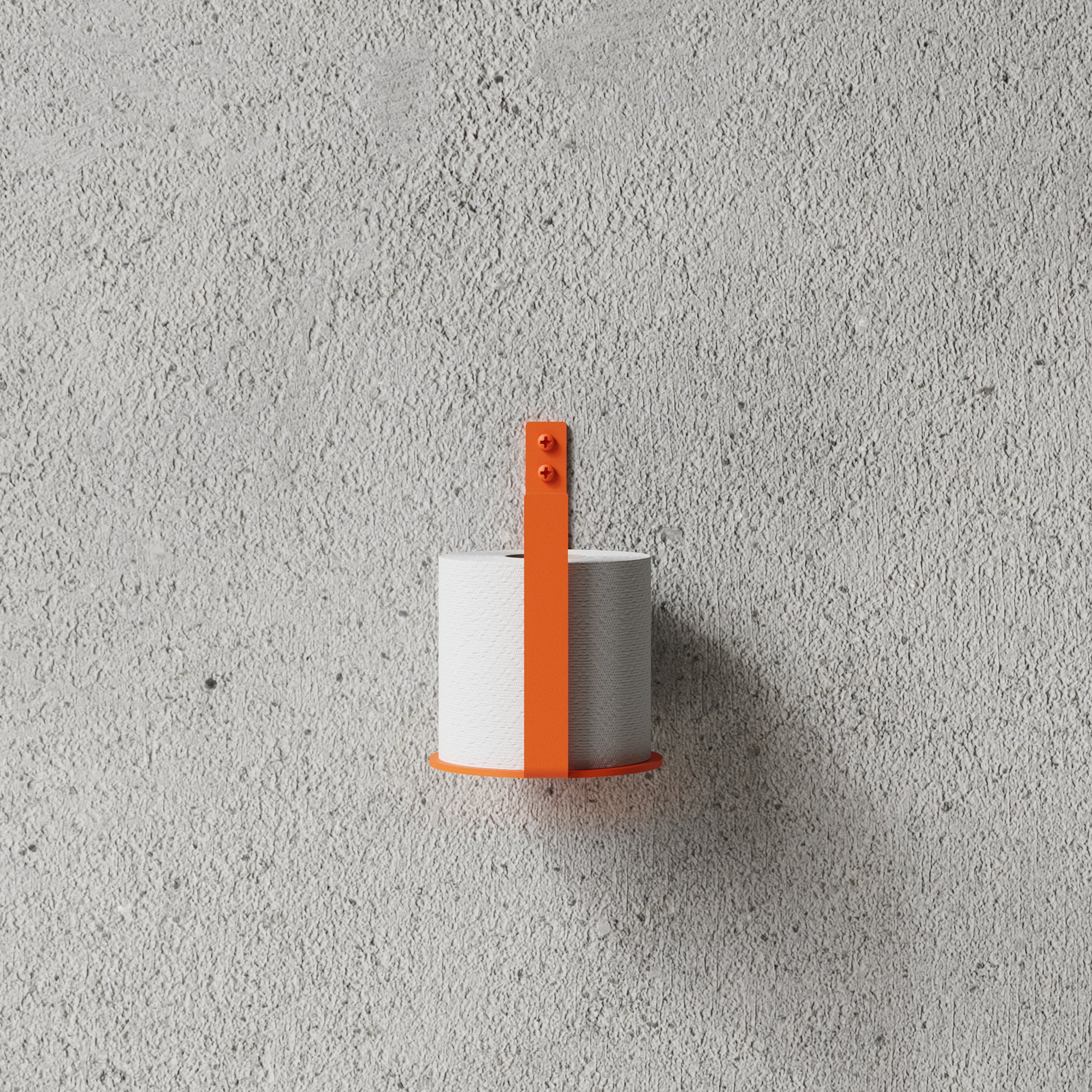 Extra toalettrullehållare (reserv), orange • NICHBA