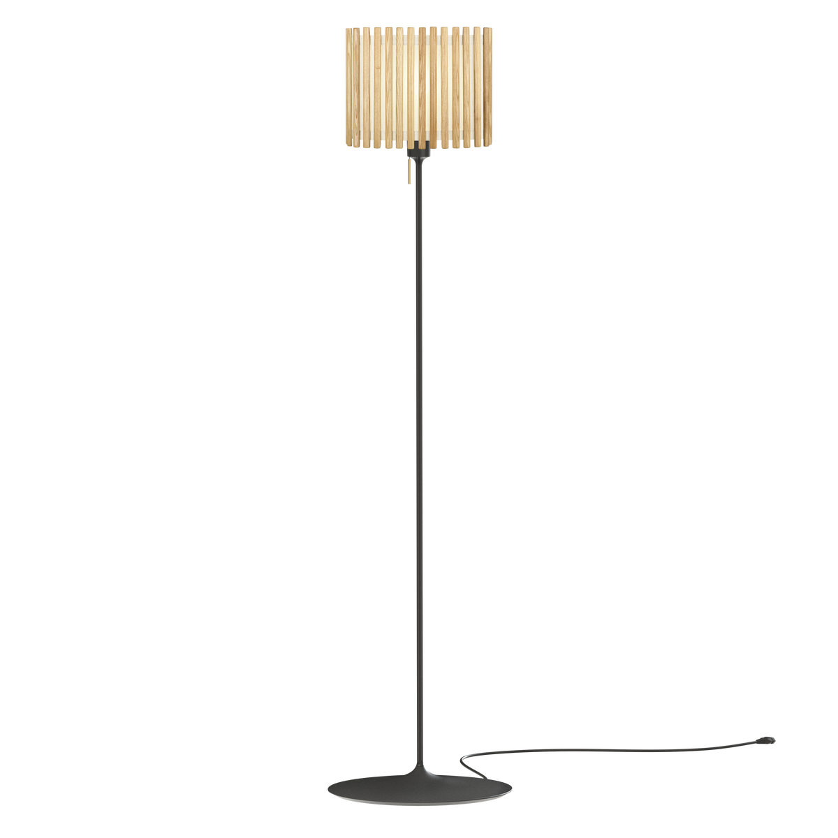 Komorebi Rectangular golvlampa, ek och svart • UMAGE - Copenhagenhomedesign