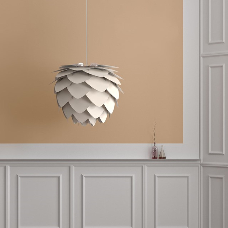Aluvia lampeskærm, hvid • UMAGE - Copenhagenhomedesign