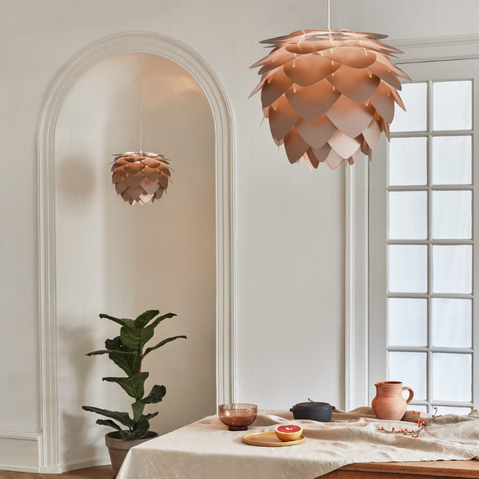 Aluvia lampeskærm, børstet bronze • UMAGE - Copenhagenhomedesign