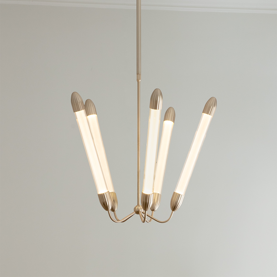 Lemon Squeeze lysekrone, messing • UMAGE - Copenhagenhomedesign