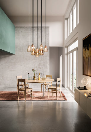 Anoli 13 pendel, nordic gold / gold • NUURA