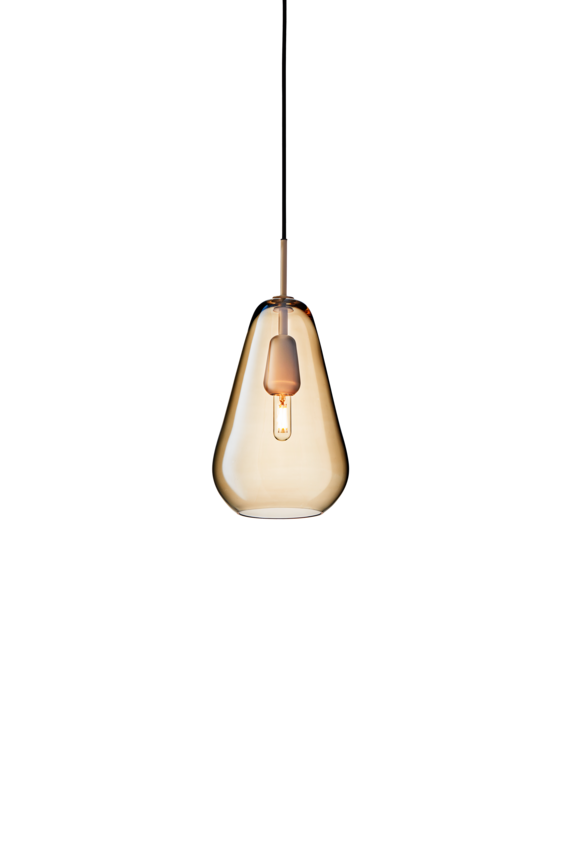 Anoli 1 medium pendel, nordic gold / gold • NUURA