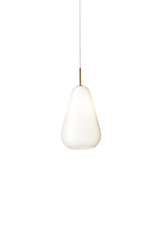 Anoli 1 medium pendel, nordic gold / opal • NUURA