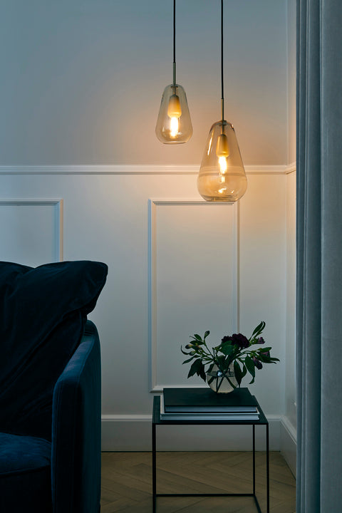 Anoli 1 small pendel, nordic gold / gold • NUURA