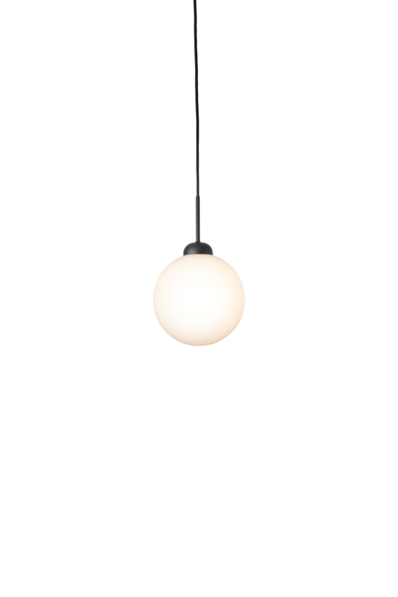 Apiales 1 Large pendel, satin black / opal • NUURA
