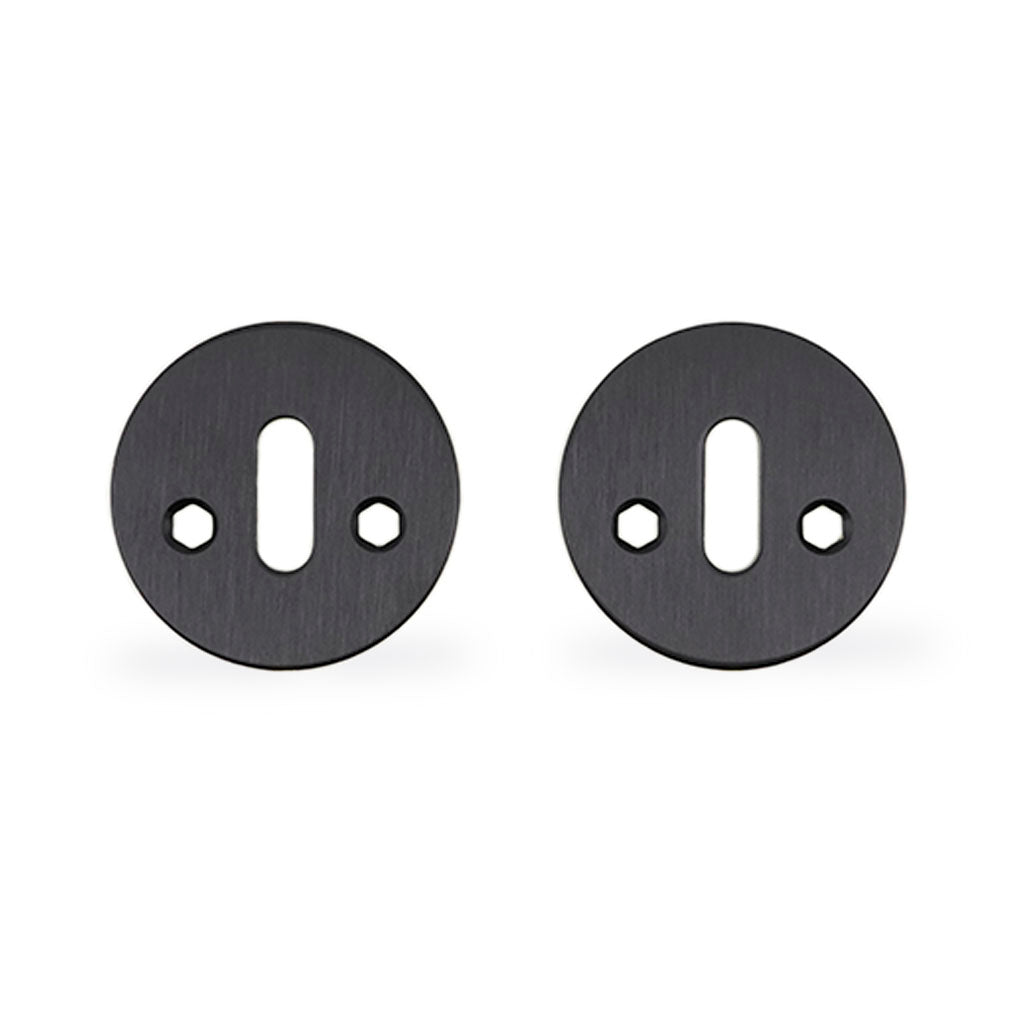 Arne Jacobsen nyckelplatta – Modern i rostfritt stål med charcoal-finish