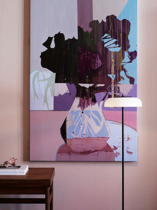 Blossi Floor golvlampa, sort / svart • NUURA