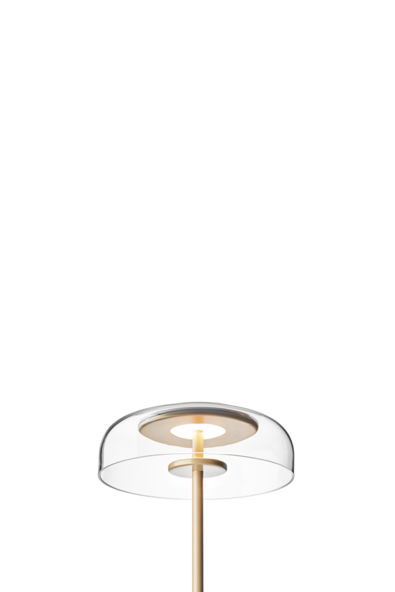 Blossi Table bordslampa, nordic gold / clear • NUURA