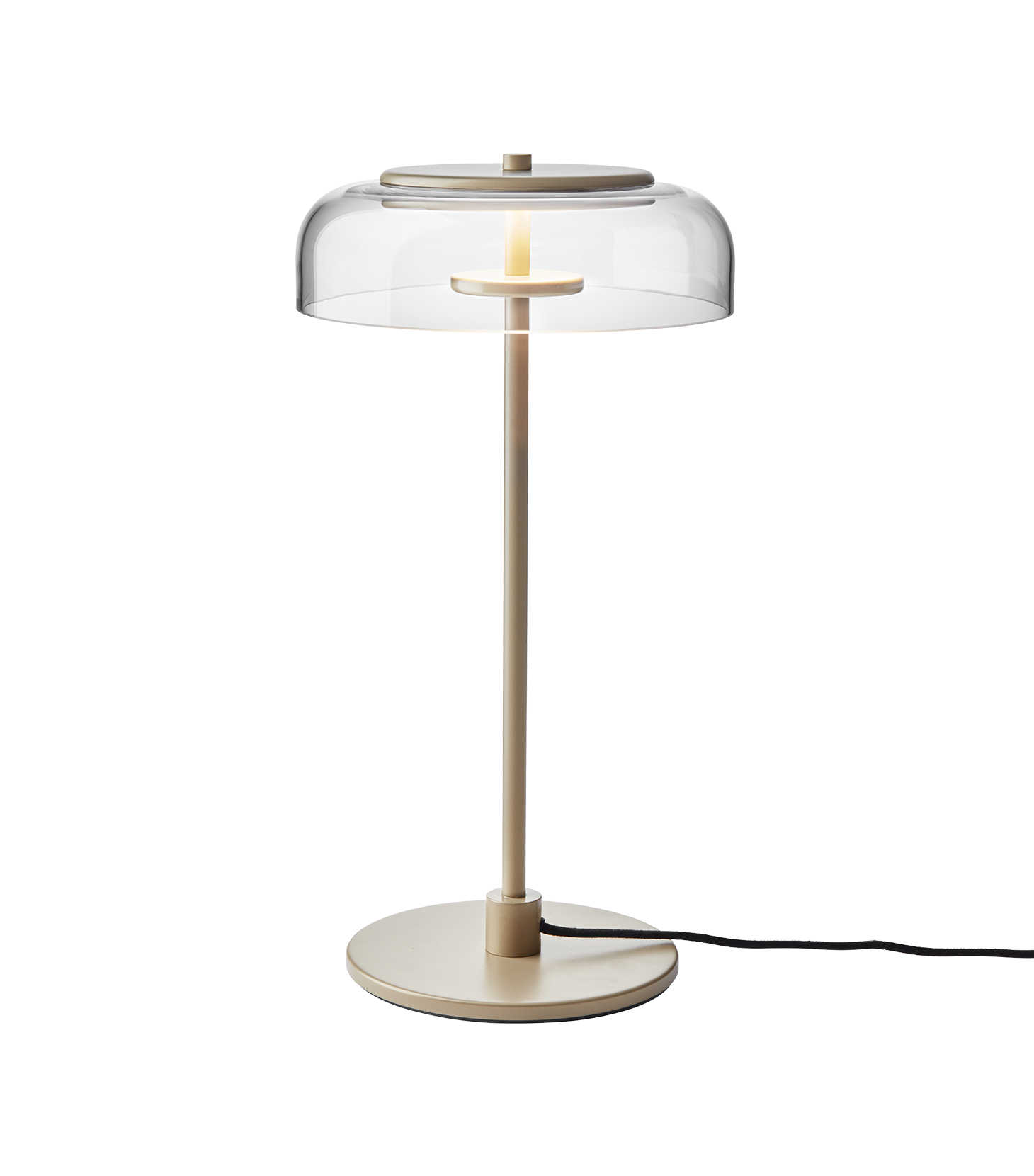 Blossi Table bordslampa, nordic gold / clear • NUURA