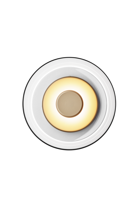 Blossi Wall vägglampa, nordic gold / clear • NUURA