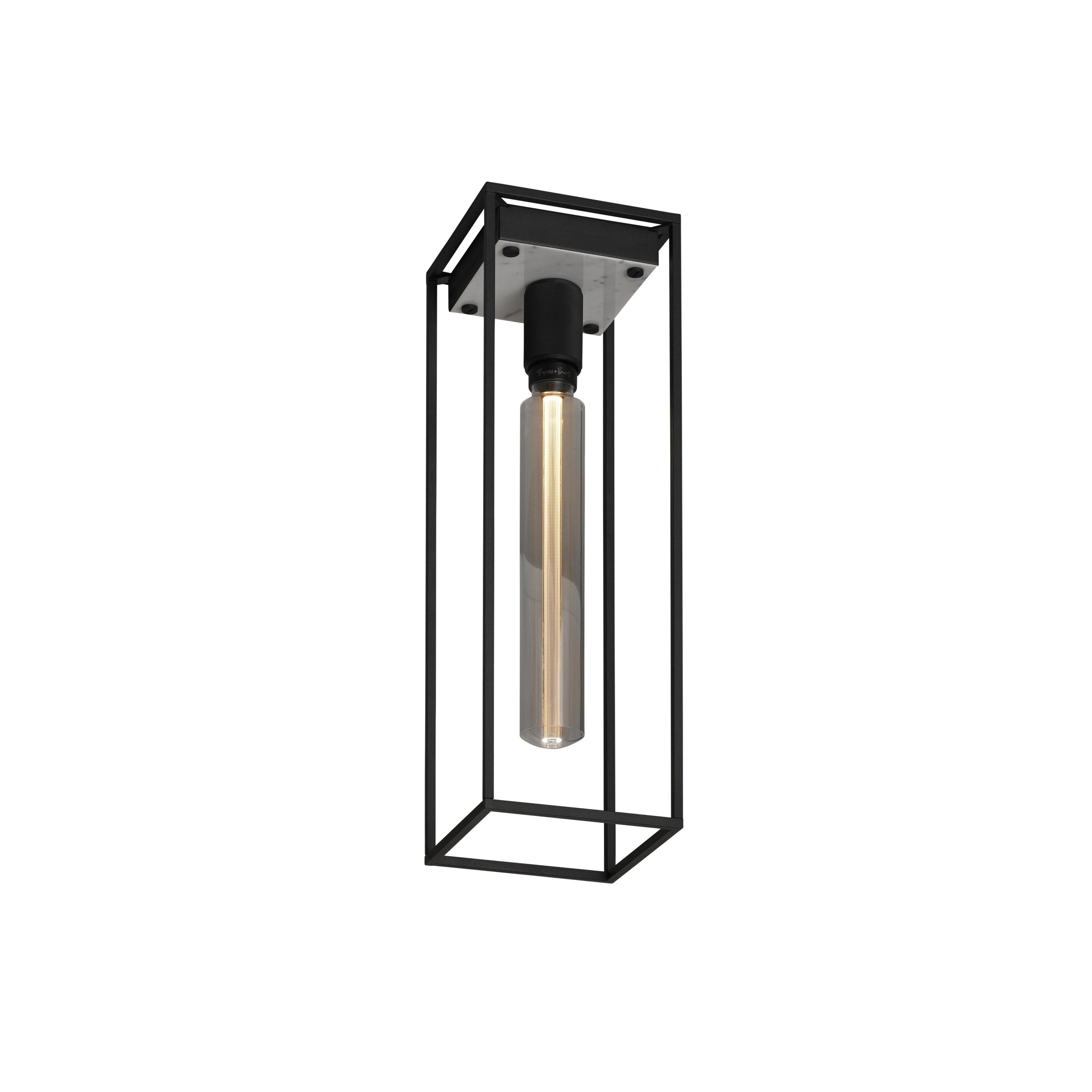 Caged taklampa med vit marmor/large • Buster + Punch
