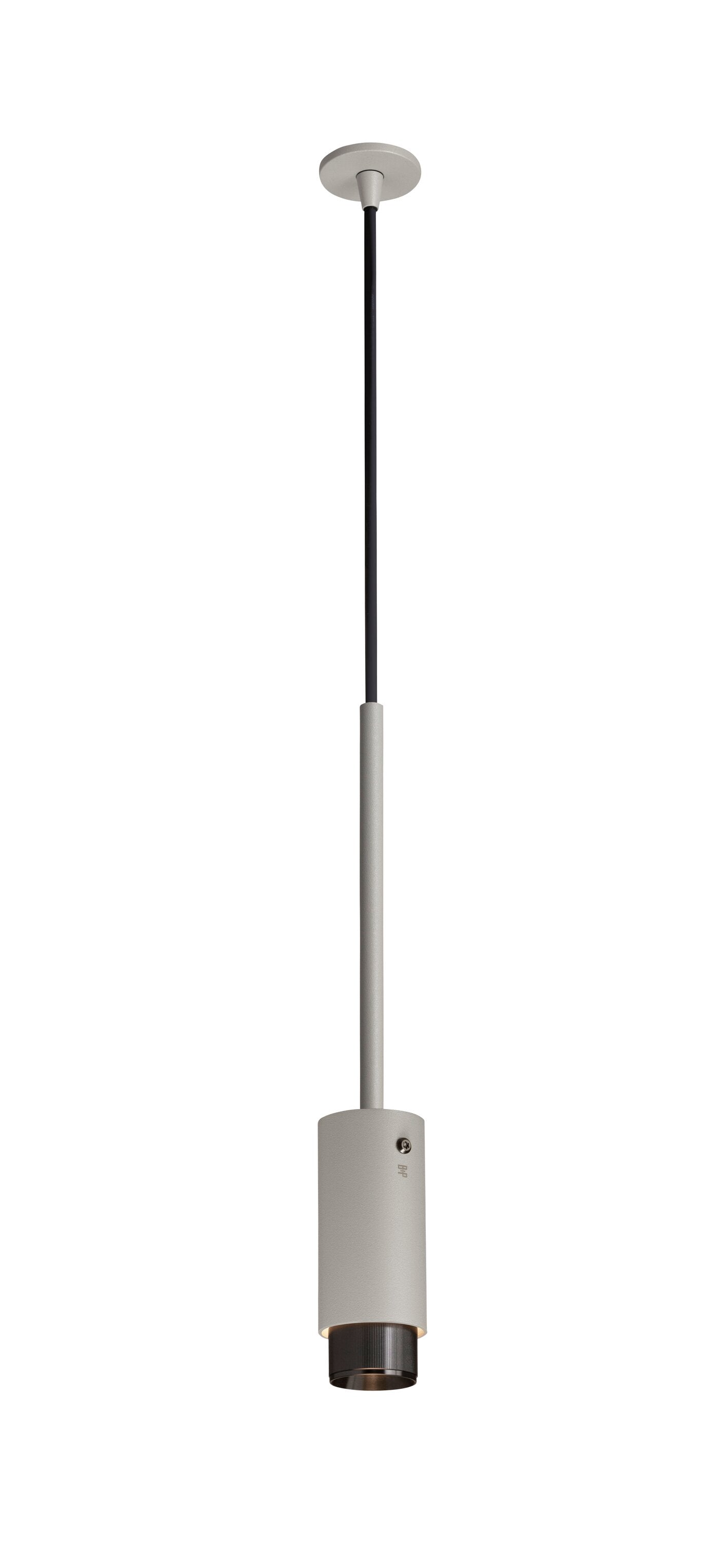 Exhaust pendellampa i sten med detaljer i gun metal • Buster + Punch