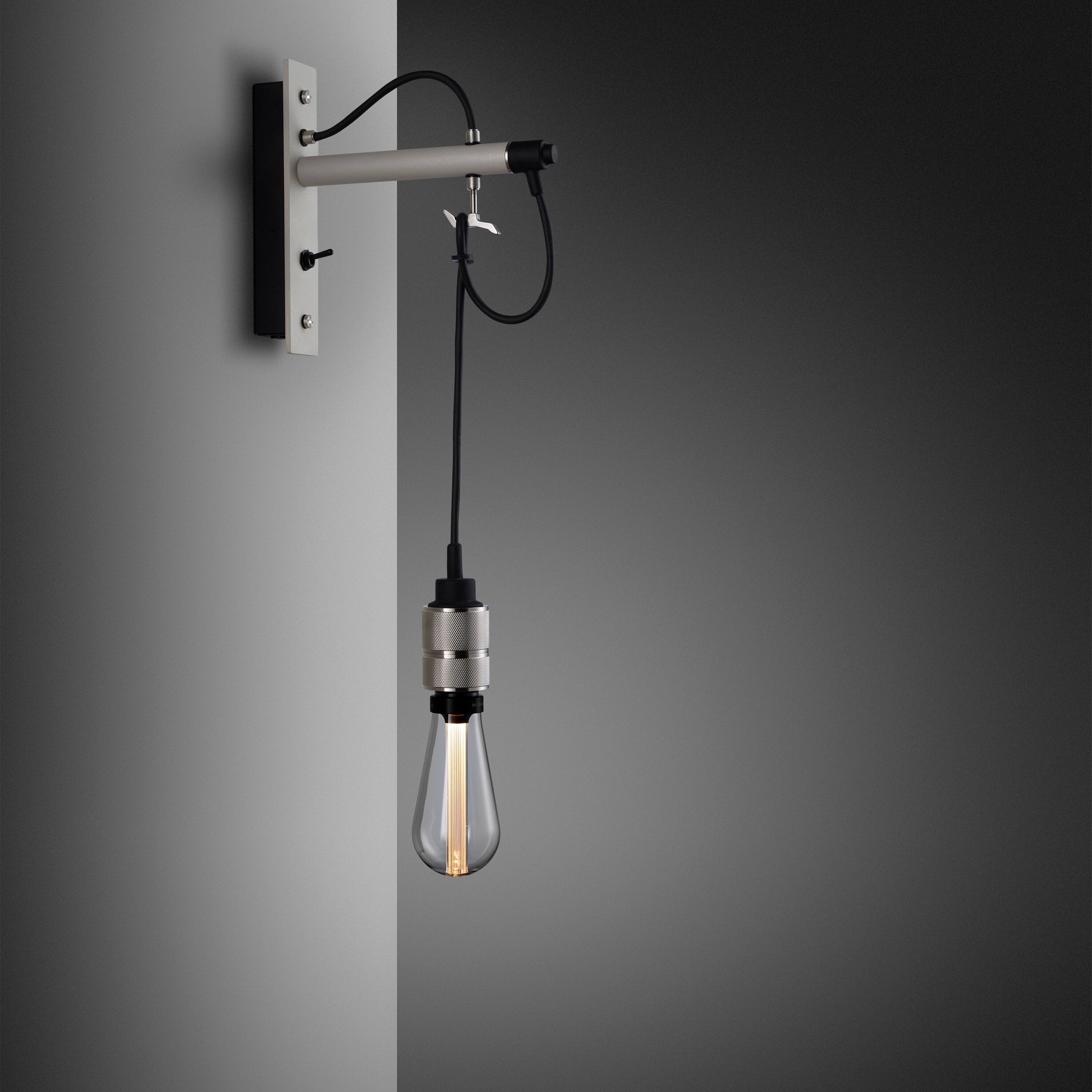 Hook Wall Nude vägglampa i sten och rostfritt stål • Buster + Punch