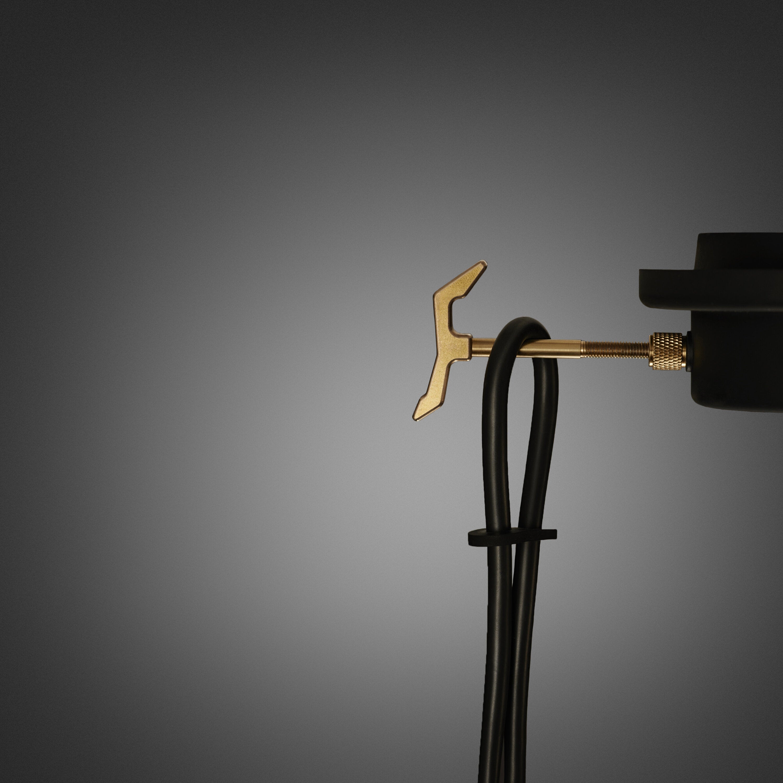 Hooked 1.0 Nude i mässing • Buster + Punch