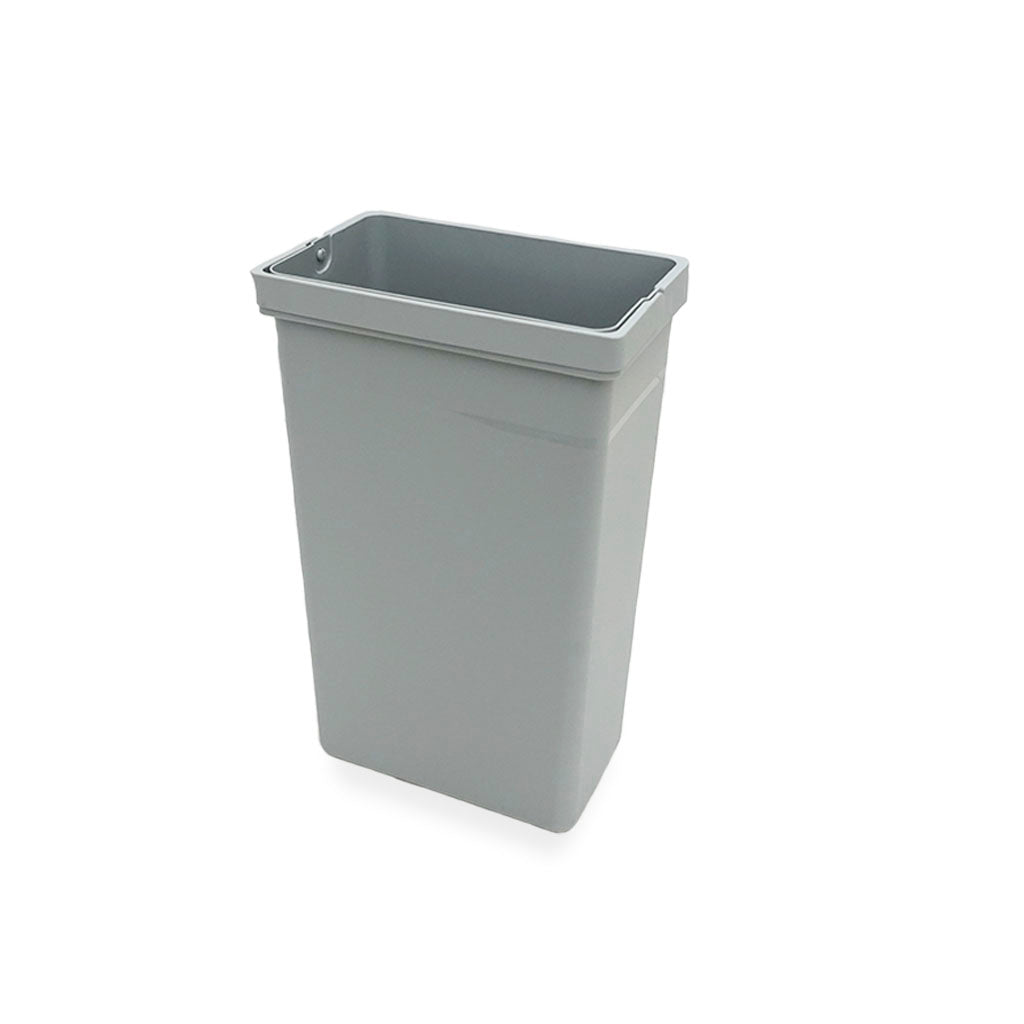 Copenhagen 10L Grey • Avfallshink på 10 liter i ljusgrå plast med handtag