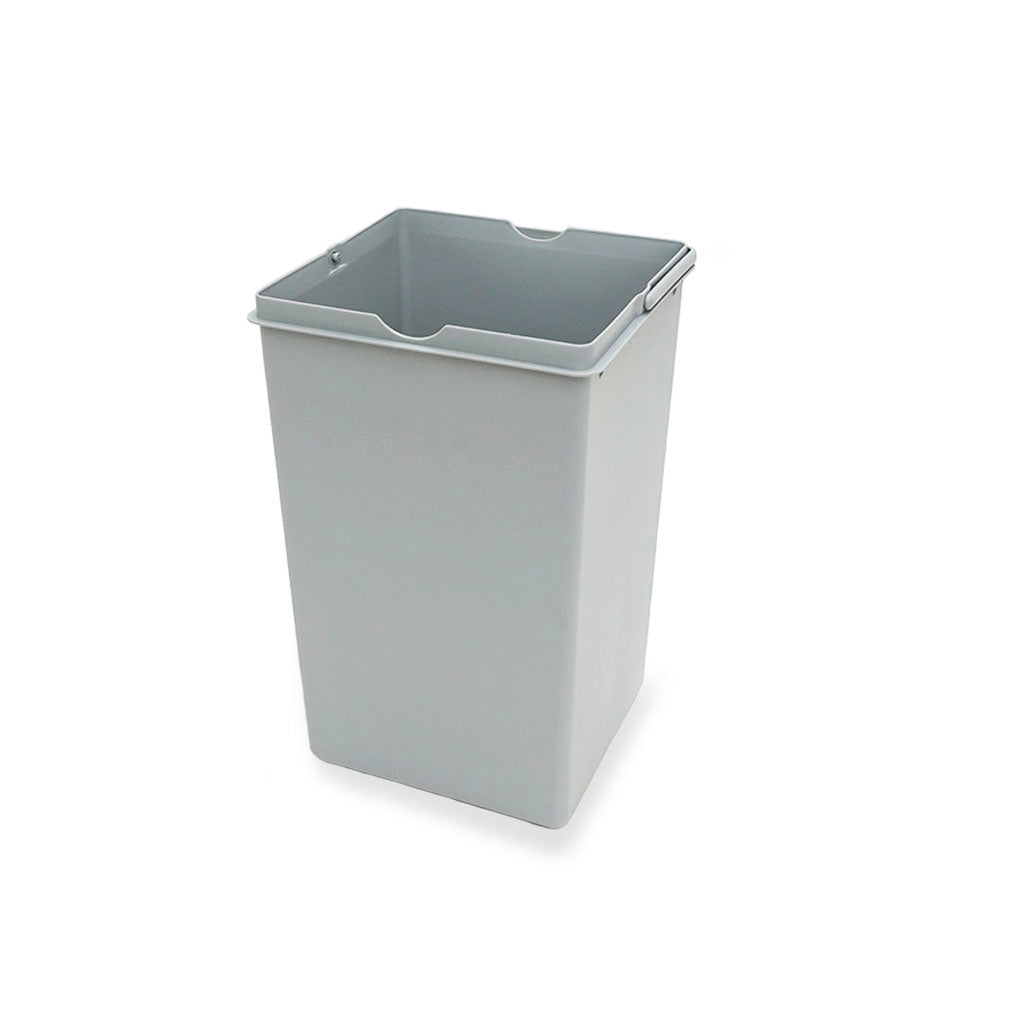 Copenhagen 14L Light Grey • Avfallshink på 14 liter i ljusgrå plast med handtag
