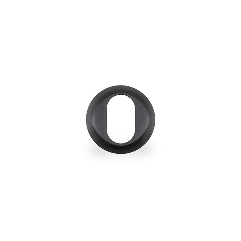 Cylinderring, sort (PVD sort), passer bl.a. til AJ dørgreb • d line - Copenhagenhomedesign