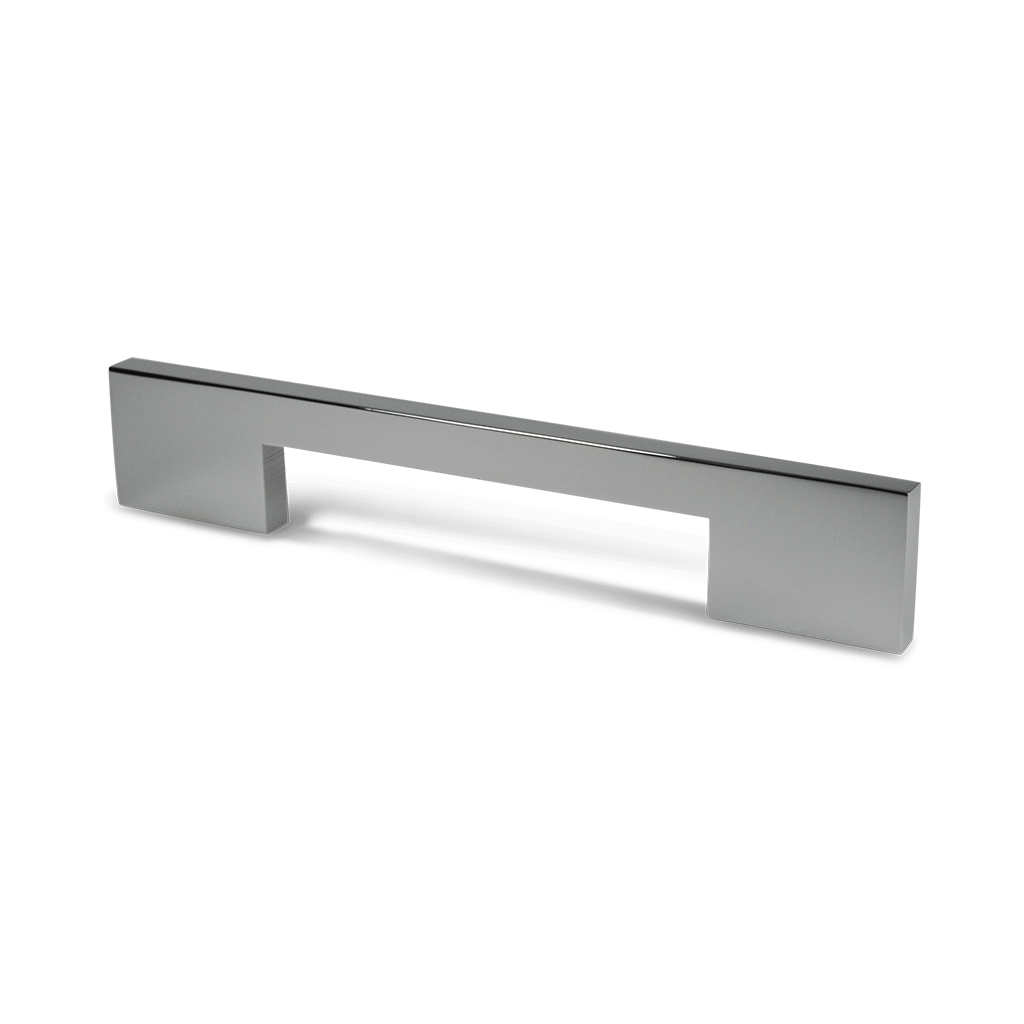 Herning • Handtag i blankt kromat aluminium