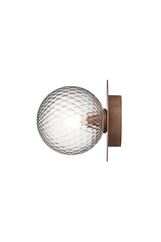 Liila 1 Outdoor utomhuslampa, dark bronze / optic clear • NUURA