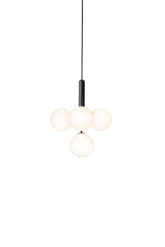 Miira 4 pendel, rock grey / opal • NUURA