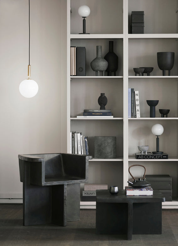 Miira Table bordslampa, rock grey / opal • NUURA