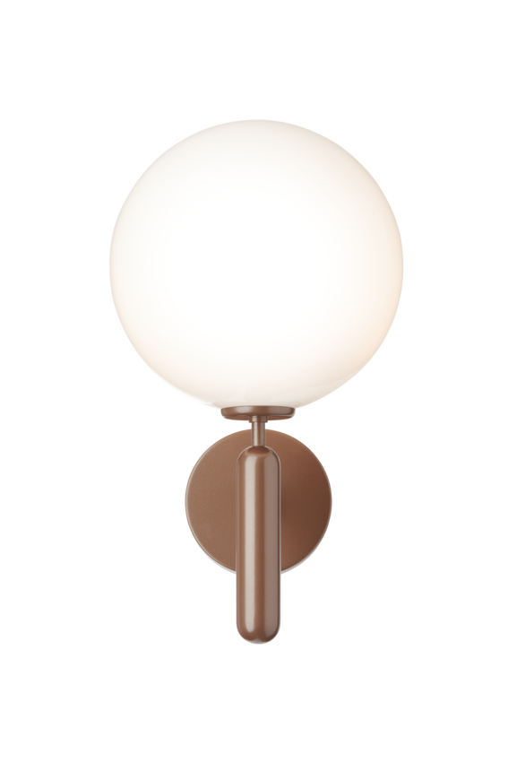 Miira Wall Outdoor utomhuslampa, dark bronze / opal • NUURA