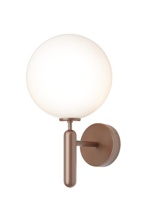 Miira Wall Outdoor utomhuslampa, dark bronze / opal • NUURA