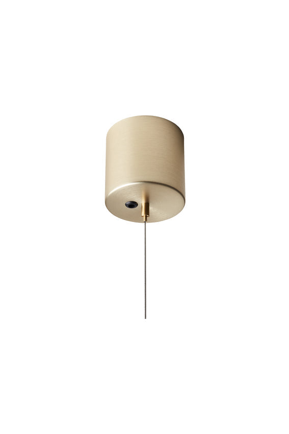 Ceiling Cup Wire takbaldakin, brass • NUURA