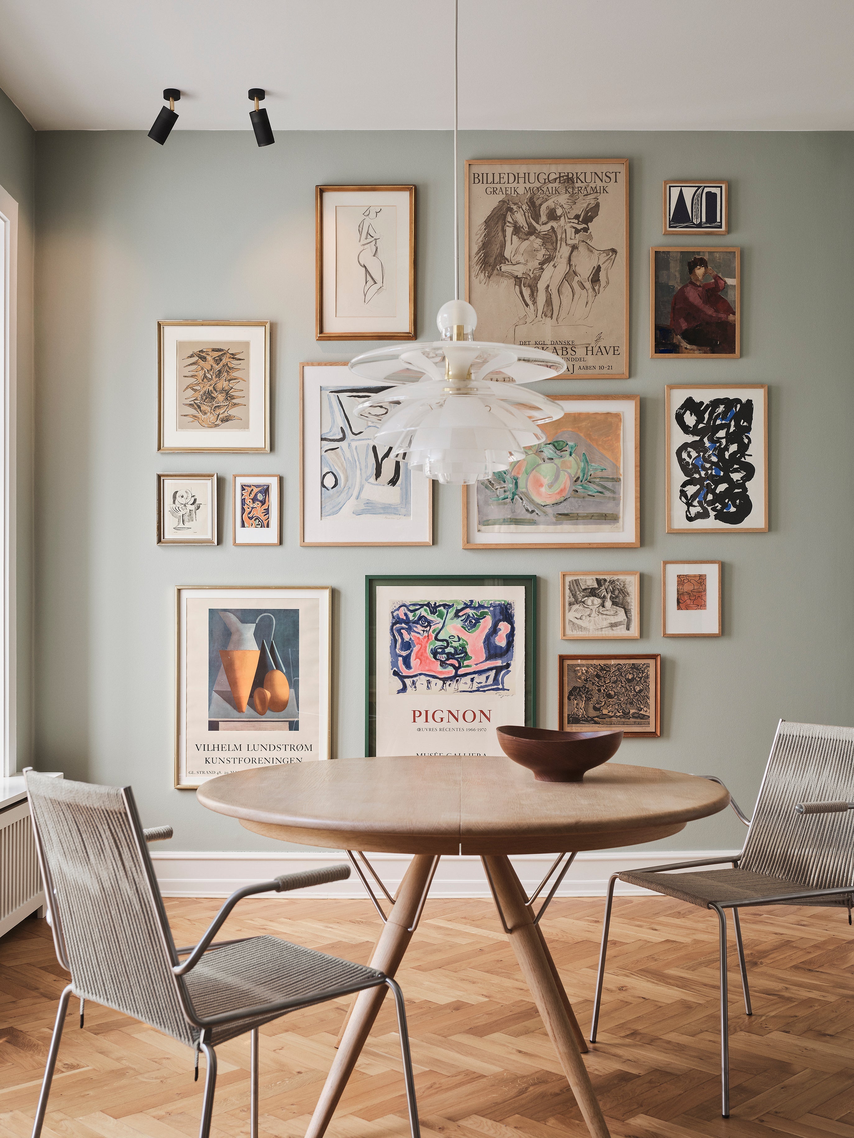 Patrone takspot med rosett, bronserad mässing • Thorup Copenhagen