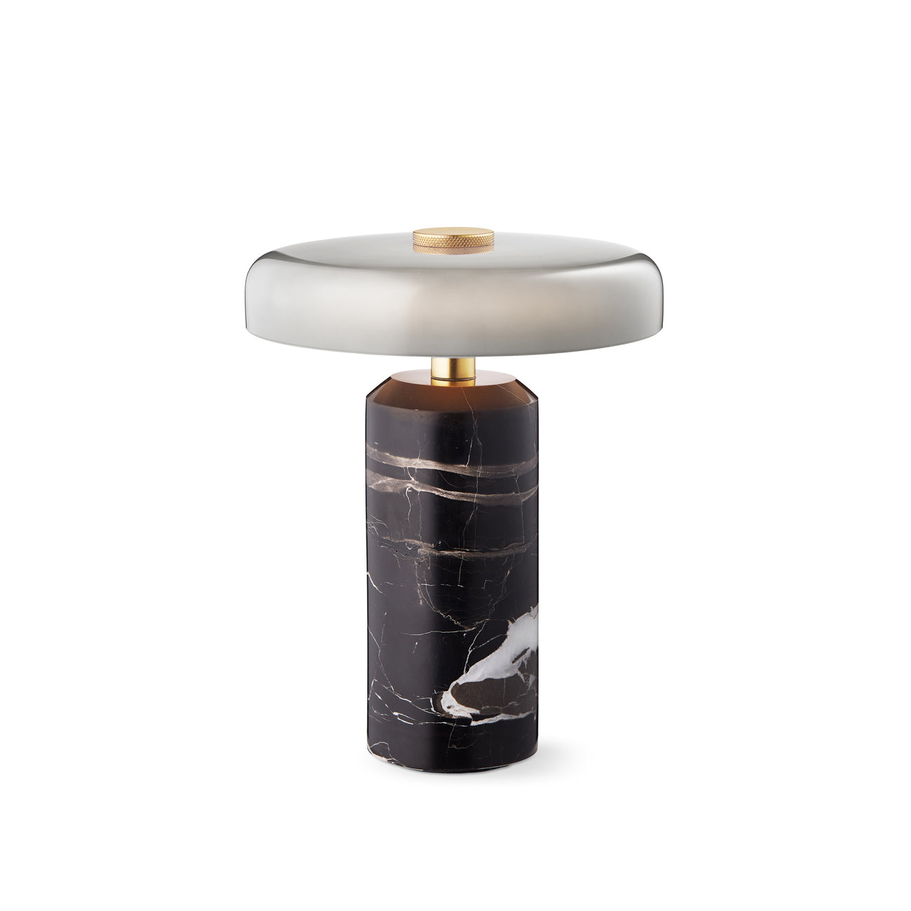 Trip Portable bordslampa, ash/grey glossy • Design by Us