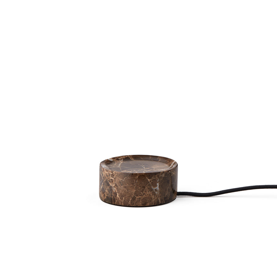 Trip Portable bordslampa, dark emperador/opal glossy • Design by Us