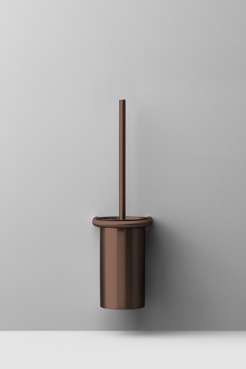 Toalettborsthållare, brons/brunerad finish • d line