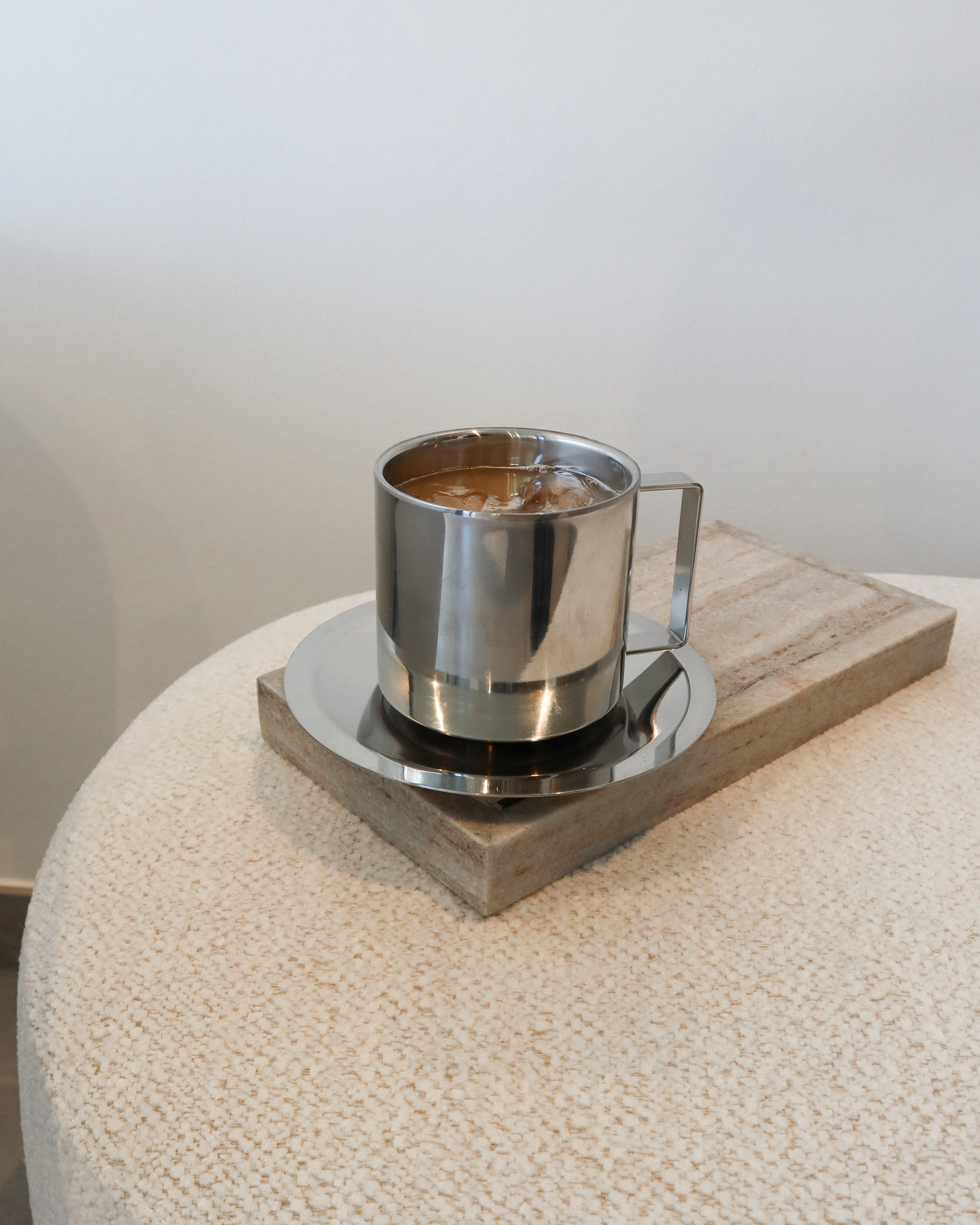Kaffeset Americano TRIO i rostfritt stål • NICHBA