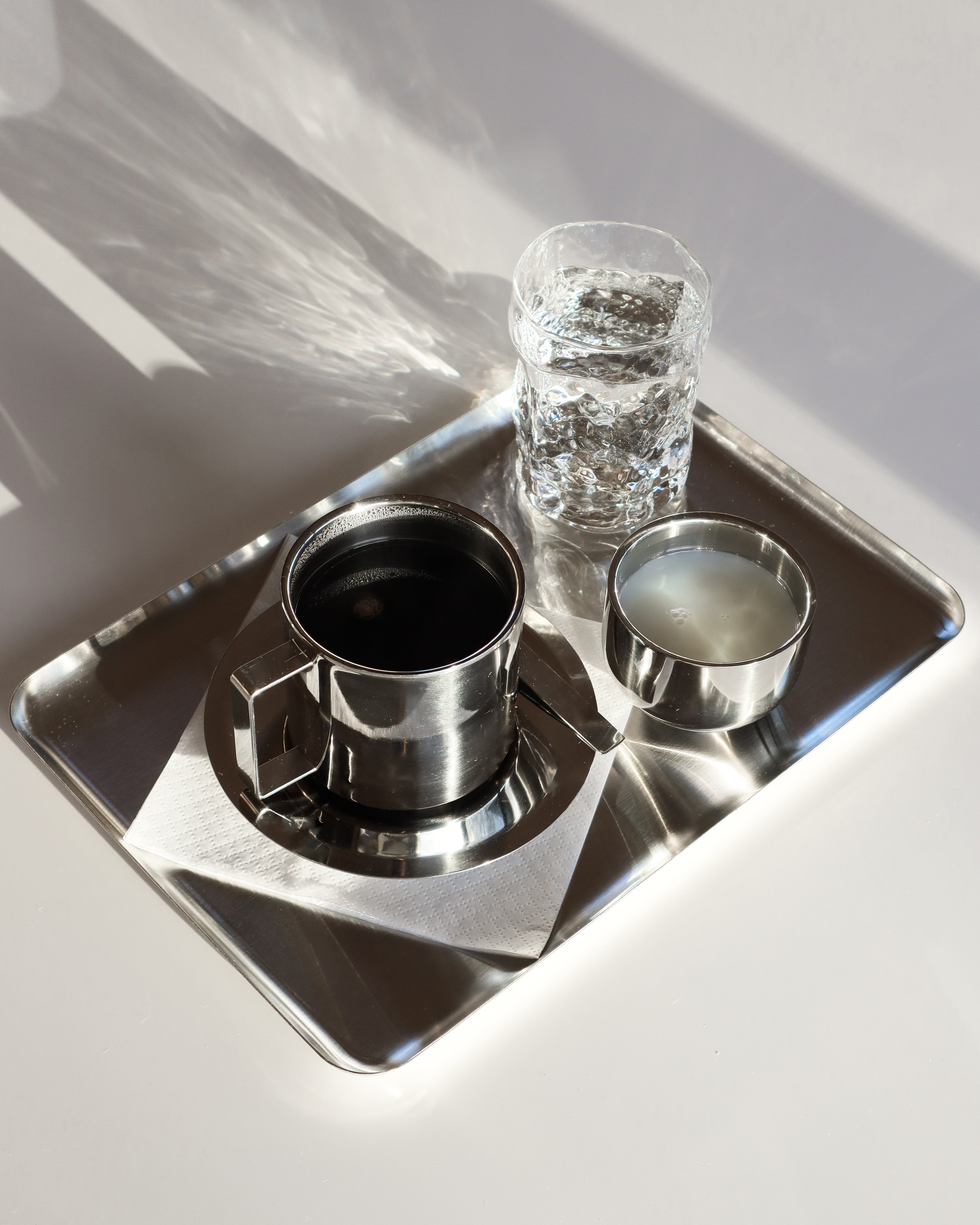 Espressokopp i rostfritt stål • NICHBA