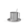 Kaffeset Americano TRIO i rostfritt stål • NICHBA