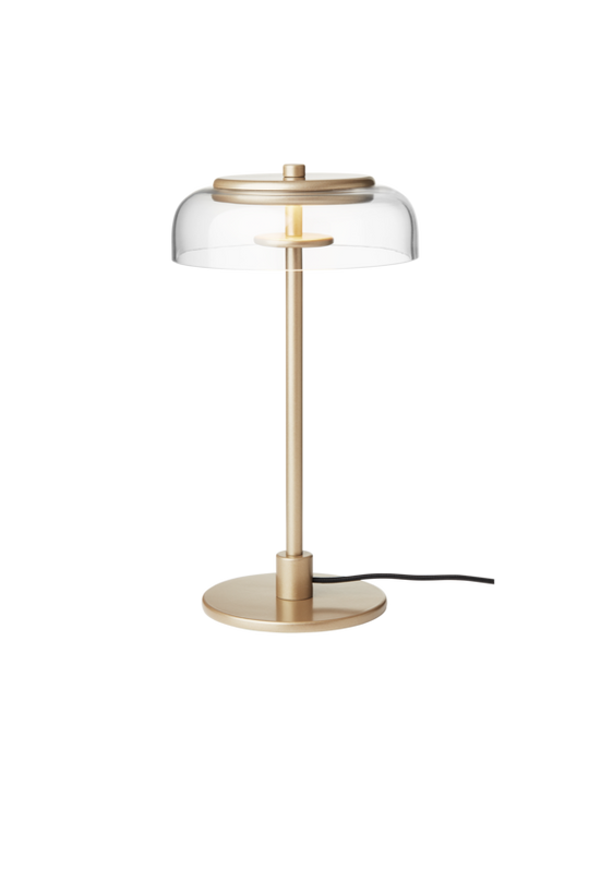 Blossi Table Small bordslampa, nordic gold / clear • NUURA
