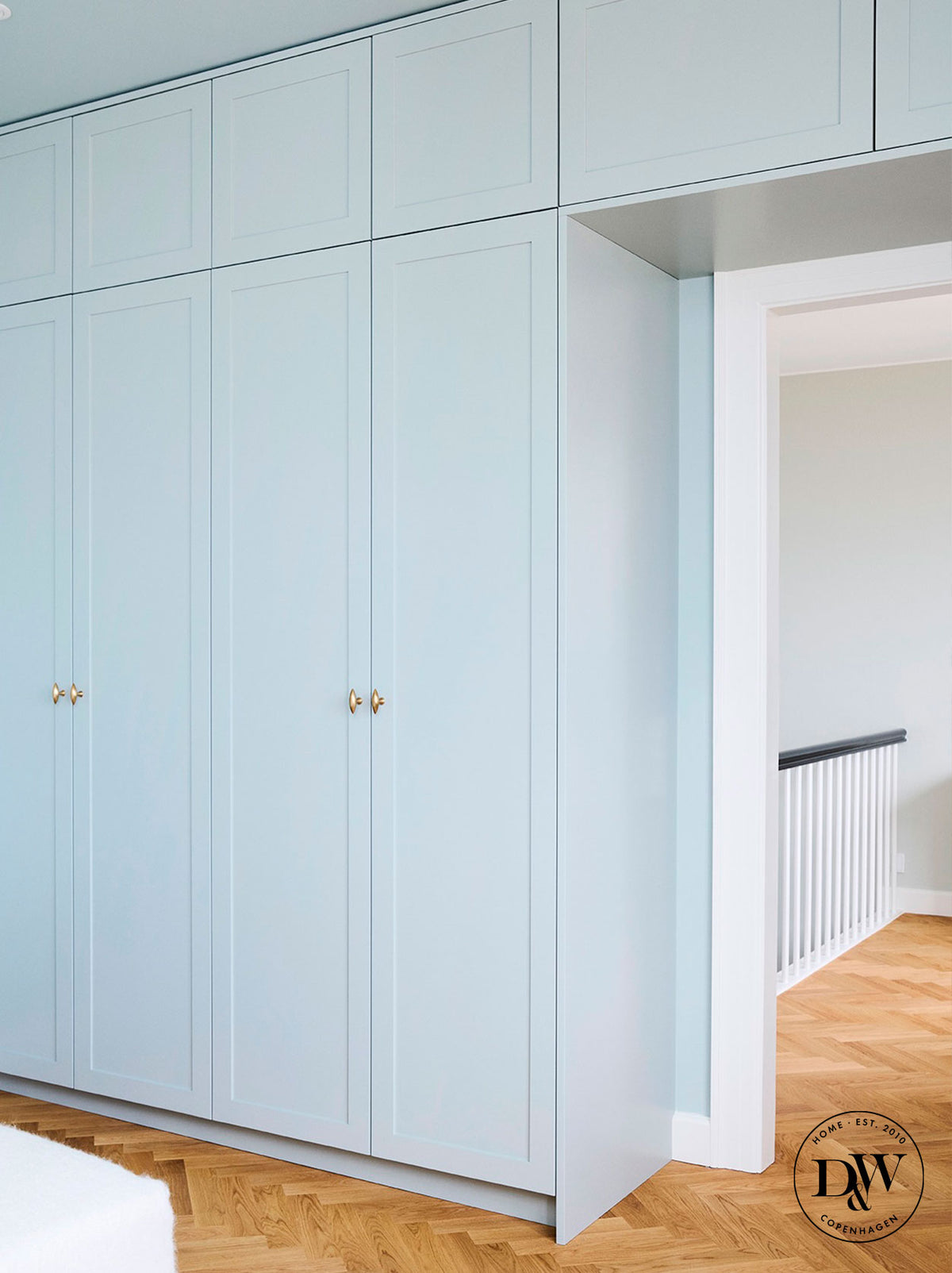Möbelknopp i borstad mässing utan lack - Nyholm • Chr. Jørgensen - Copenhagenhomedesign