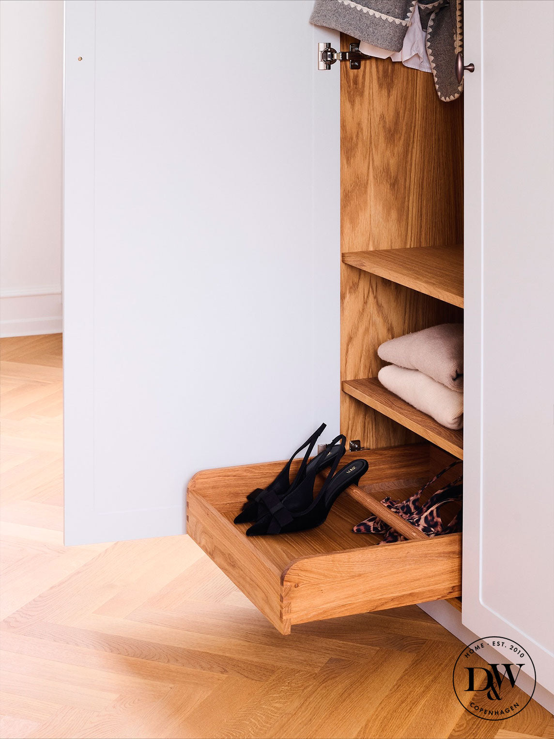 Möbelknopp i brons / brunerad mässing - Nyholm • Chr. Jørgensen - Copenhagenhomedesign